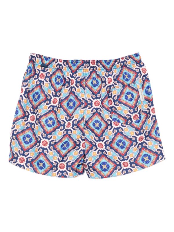 PENINSULA SWIMWEAR Zwembroek met trekkoord - Blauw