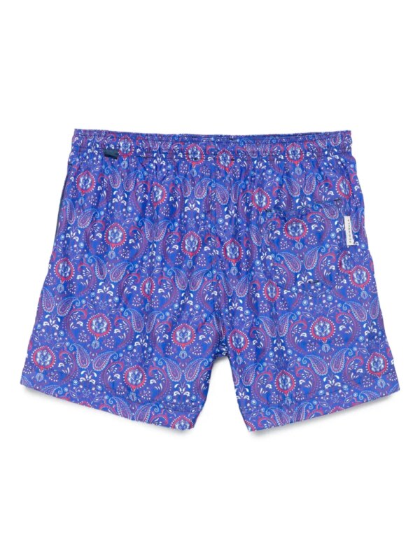 PENINSULA SWIMWEAR Zwembroek met paisley-print - Blauw