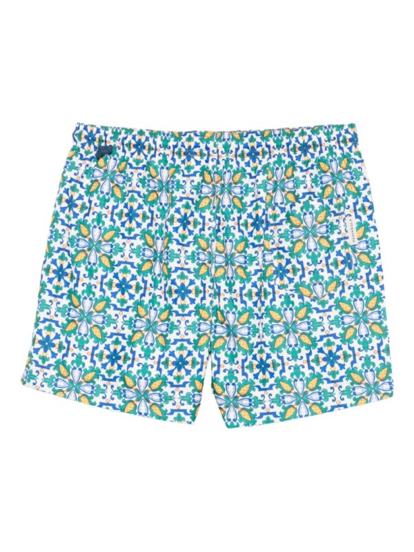 PENINSULA SWIMWEAR Zwembroek met grafische print - Blauw