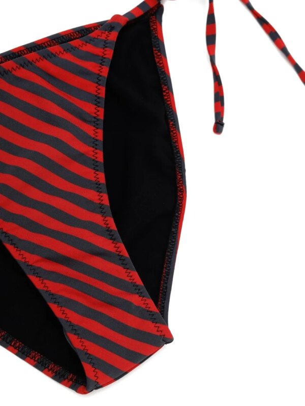 Paloma Wool Kineta gestreepte bikinislip - Rood