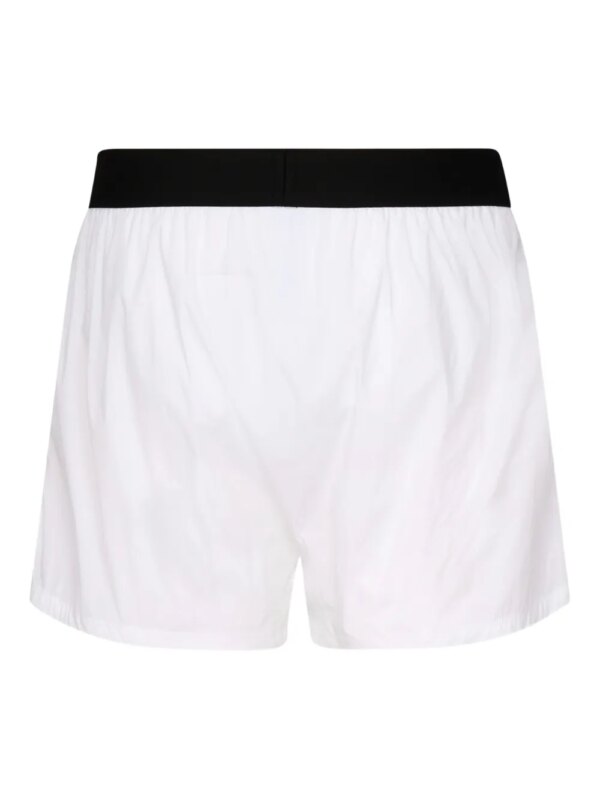 DSQUARED2 Zwembroek met logoprint - Wit