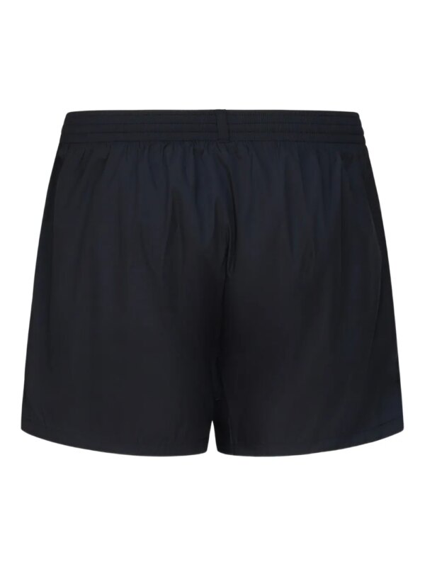 DSQUARED2 Zwembroek met elastische tailleband en logo - Blauw