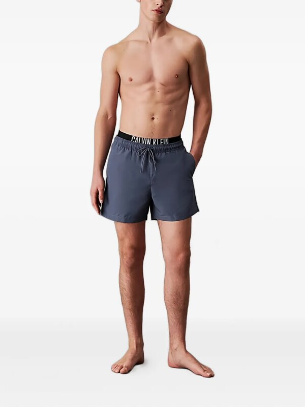 Calvin Klein Zwembroek met logo - Blauw