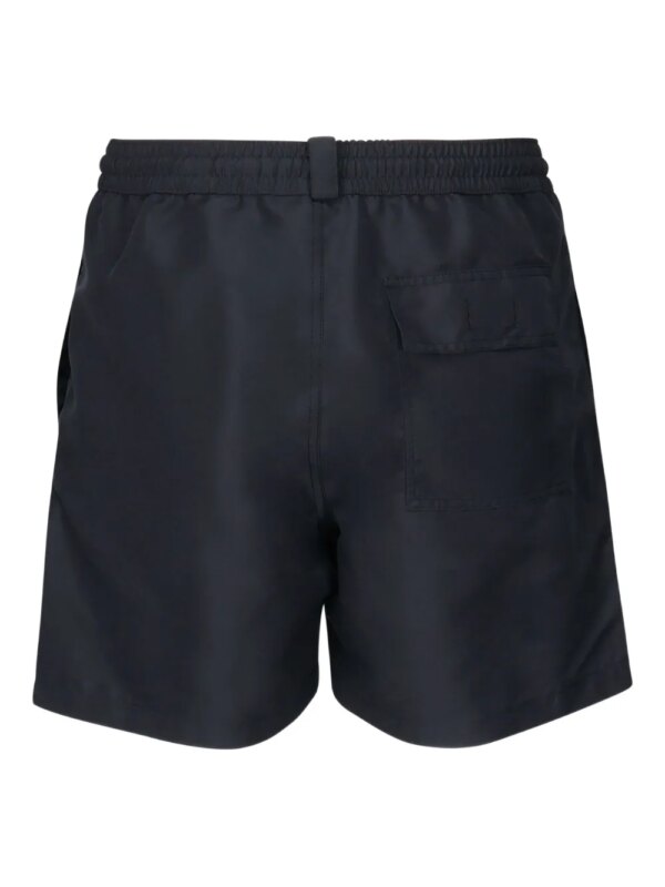 Loro Piana Bay shorts met trekkoord en zak - Blauw