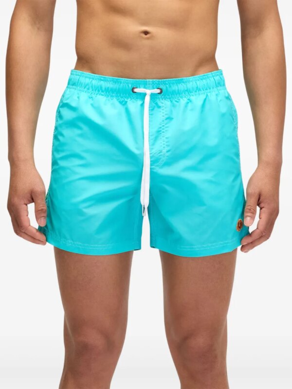 Sundek x Pelo Foundation gestreepte zwembroek - Blauw