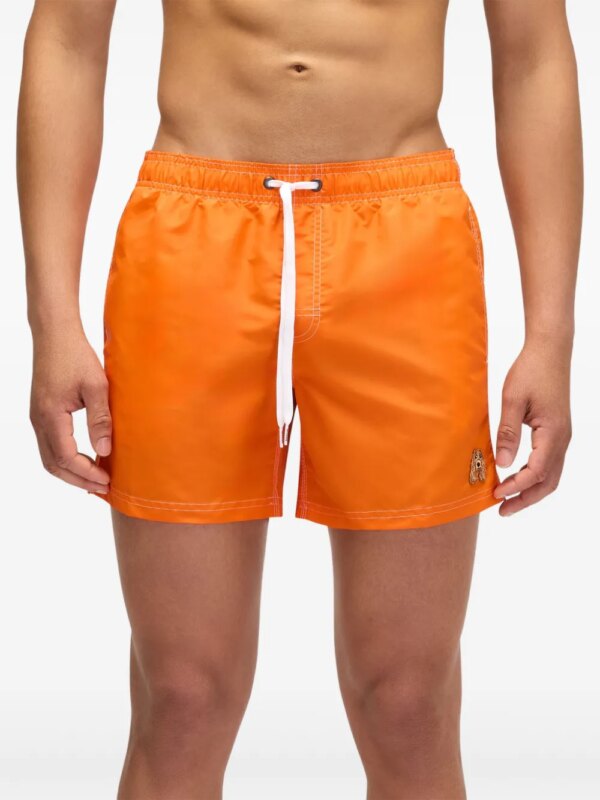 Sundek x Pelo Foundation gestreepte zwembroek - Oranje