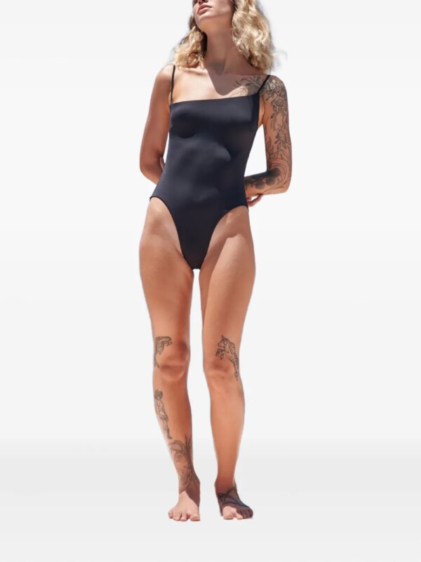 Haight Asymmetrisch badpak - Zwart