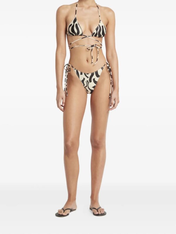 Faithfull the Brand Marzia bikinitop & Nomi bikinibroekje - Zwart