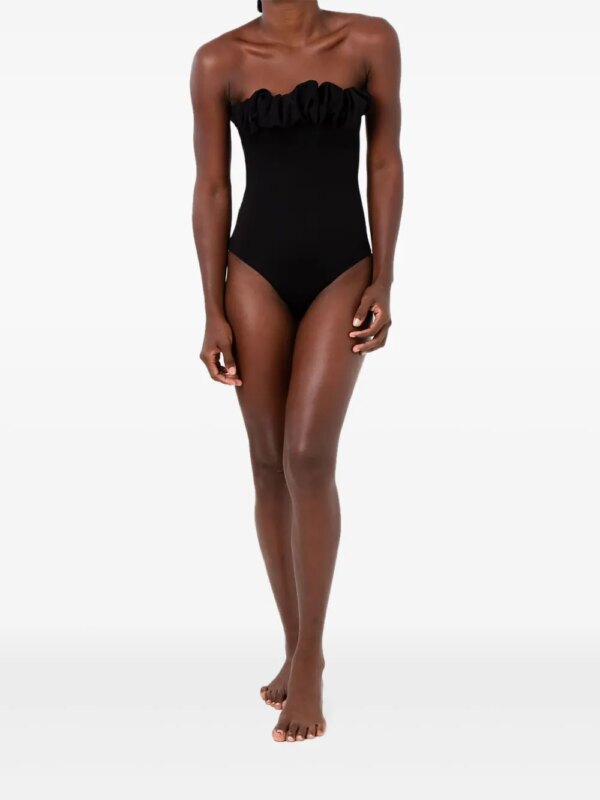 Maygel Coronel Granita badpak met ruches - Zwart