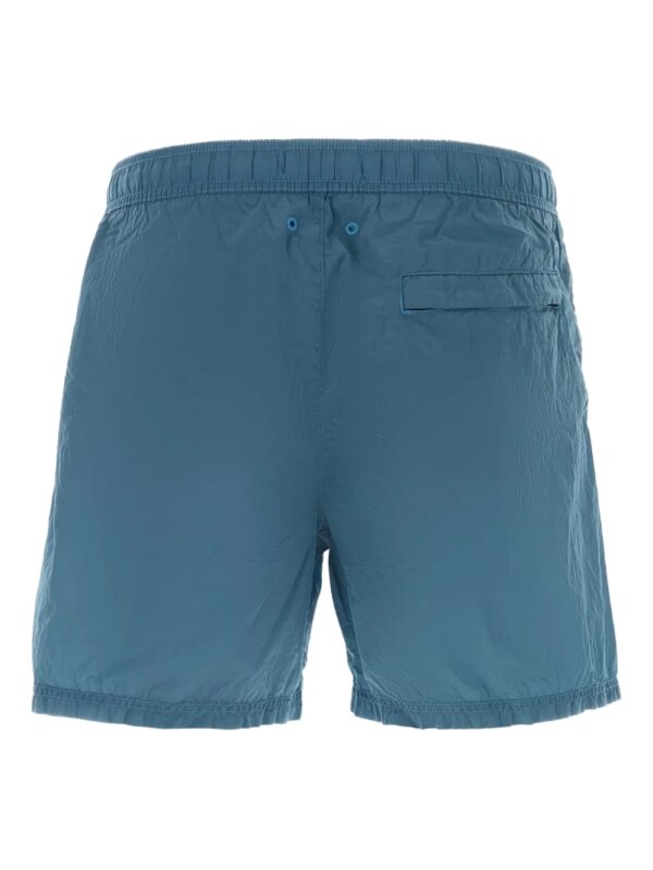 Stone Island Zwembroek met logopatch - Blauw