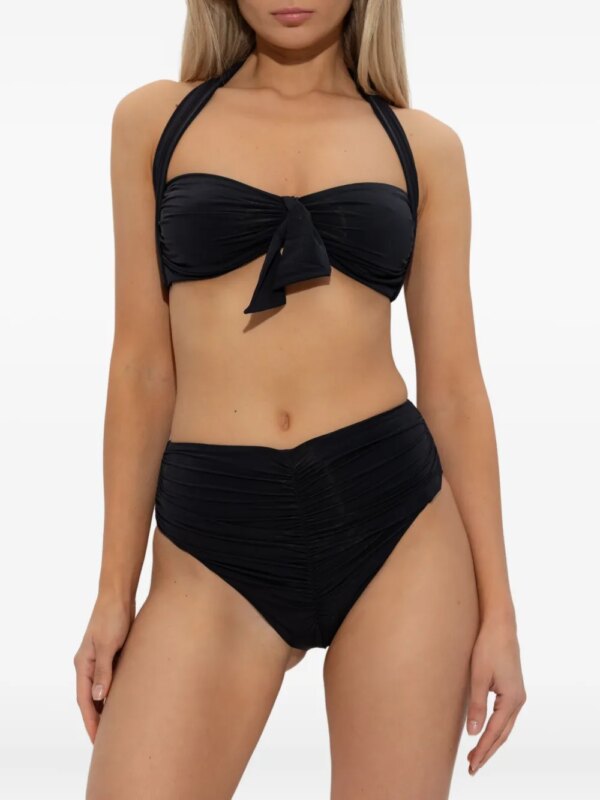 Balmain Bikini met halternek - Zwart