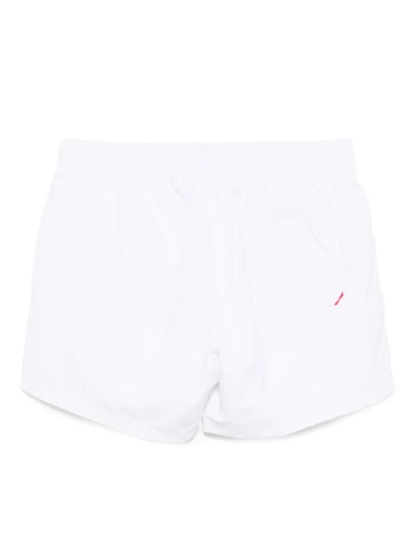 HUGO Zwembroek met logoprint - Wit