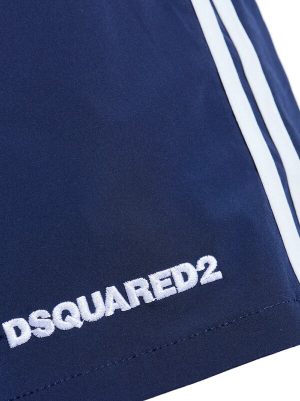 DSQUARED2 Zwembroek met logo - Blauw