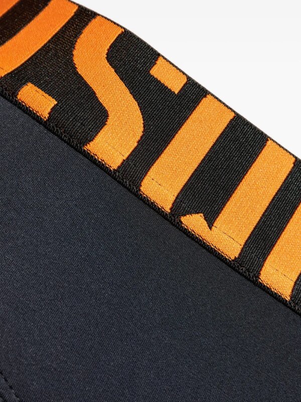 DSQUARED2 Zwembroek met logoband - Zwart