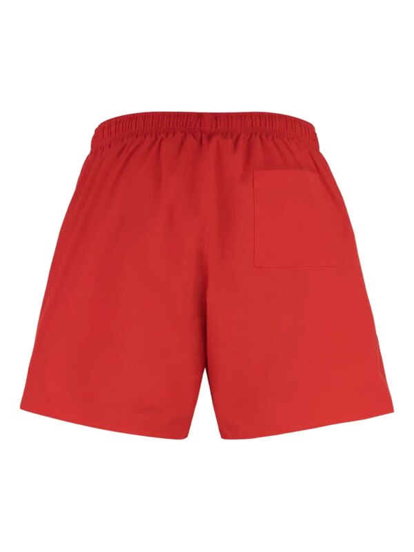 BOSS Zwembroek met trekkoord - Rood