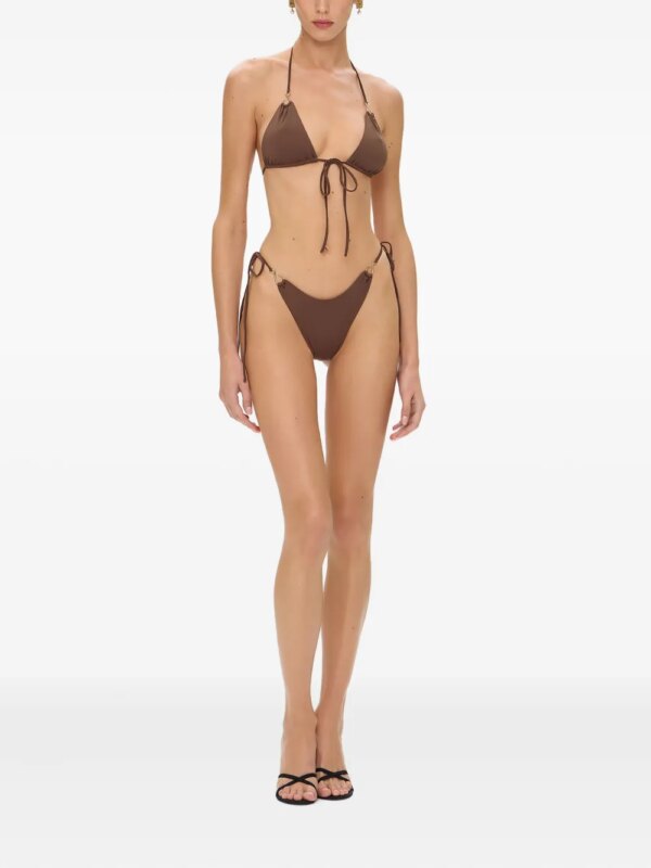 KOROBEYNIKOV Bikini met bloemenprint - Bruin