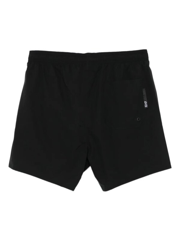 Ea7 Emporio Armani Zwembroek met trekkoord - Zwart