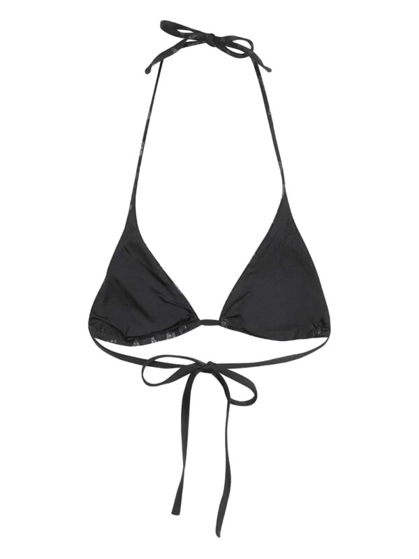 Max Mara Triangel bikinitop - Zwart