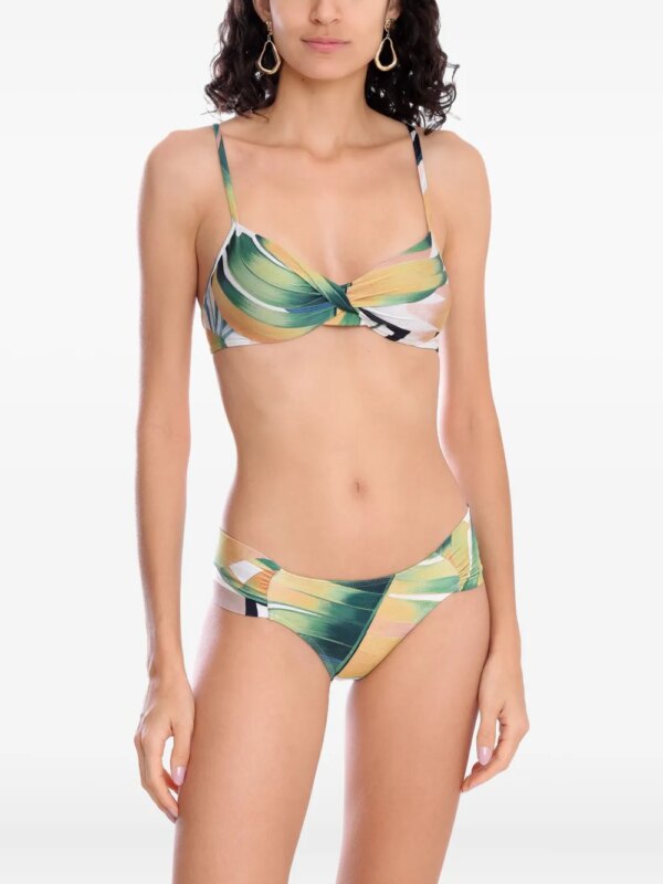 Lygia & Nanny Bikini met geometrisch patroon - Groen