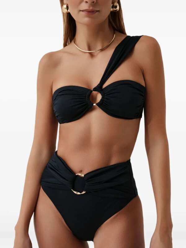 SOFIA ERHAN Bikini met bloemenprint - Zwart