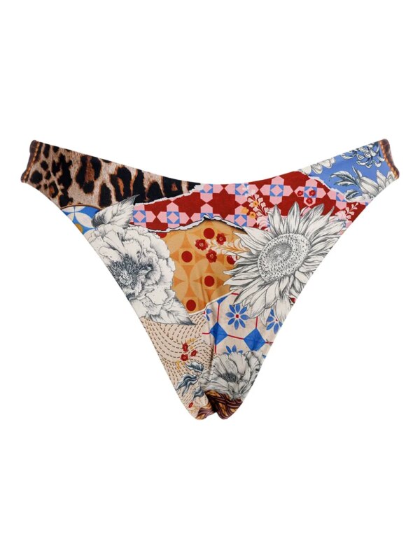 Agua Bendita Avy gewatteerde bikinislip - Wit