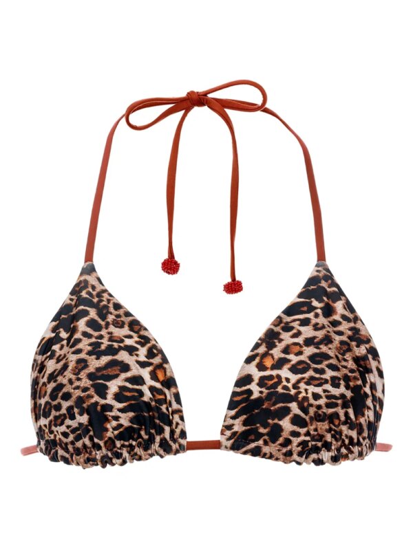 Agua Bendita Lolita gevoerde bikinitop - Beige