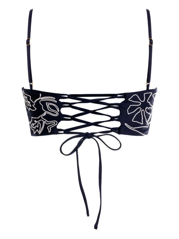 Agua Bendita Brietta Batik bikinislip - Blauw