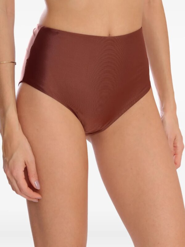 Lygia & Nanny High waist badpak broek - Bruin