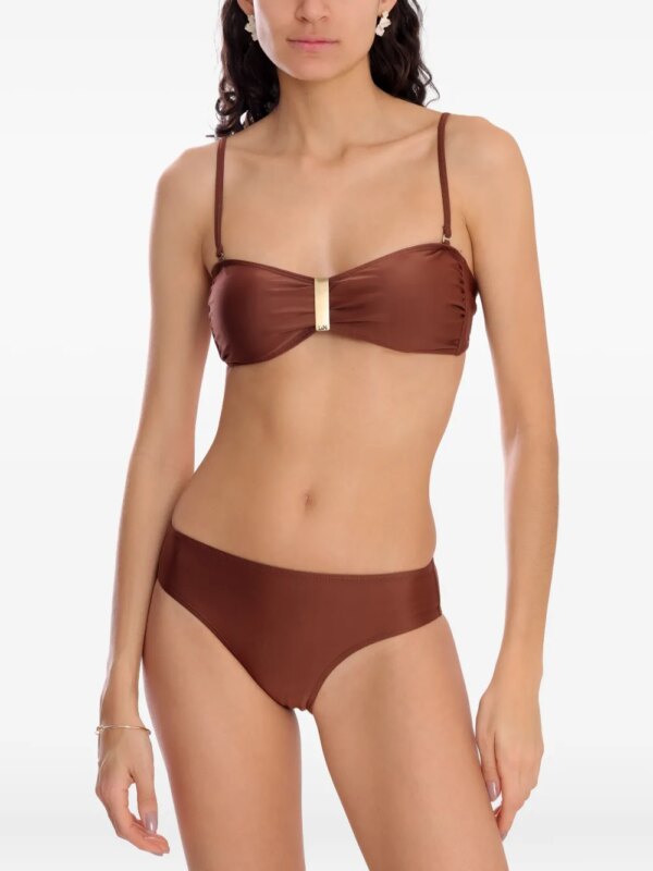 Lygia & Nanny Ester bandeau bikini - Bruin