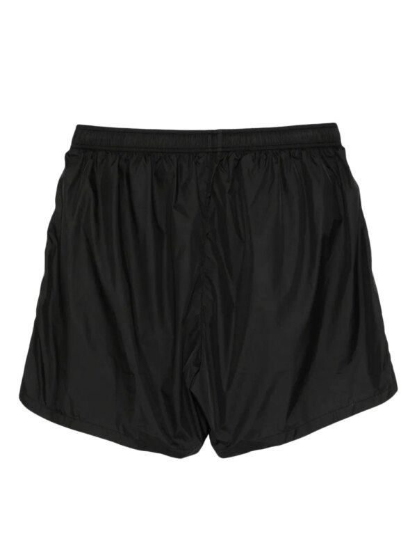 MKI Miyuki Zoku Zwembroek met geborduurd logo - Zwart