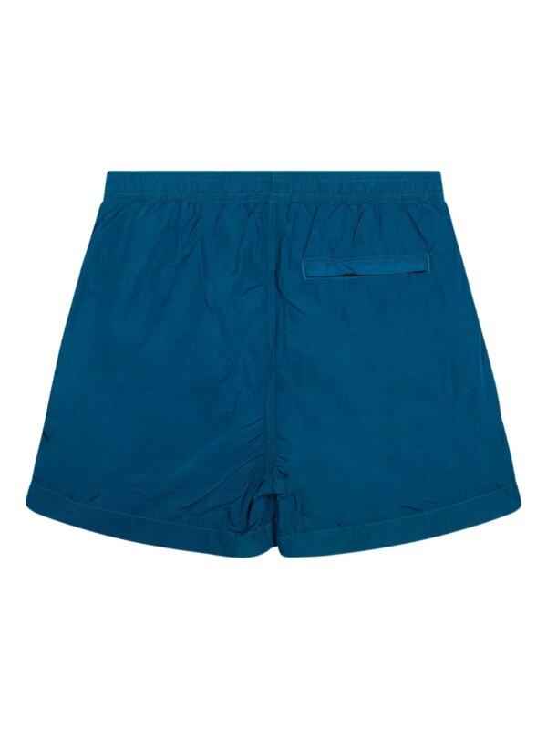 C.P. Company Kids Shorts met logoplakkaat - Blauw
