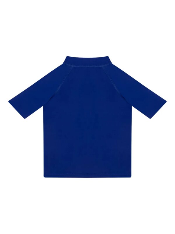 Bobo Choses T-shirt met logoprint en zonbescherming - Blauw