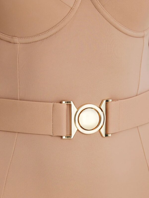 SOFIA ERHAN Badpak met beugel en ceintuur - Bruin