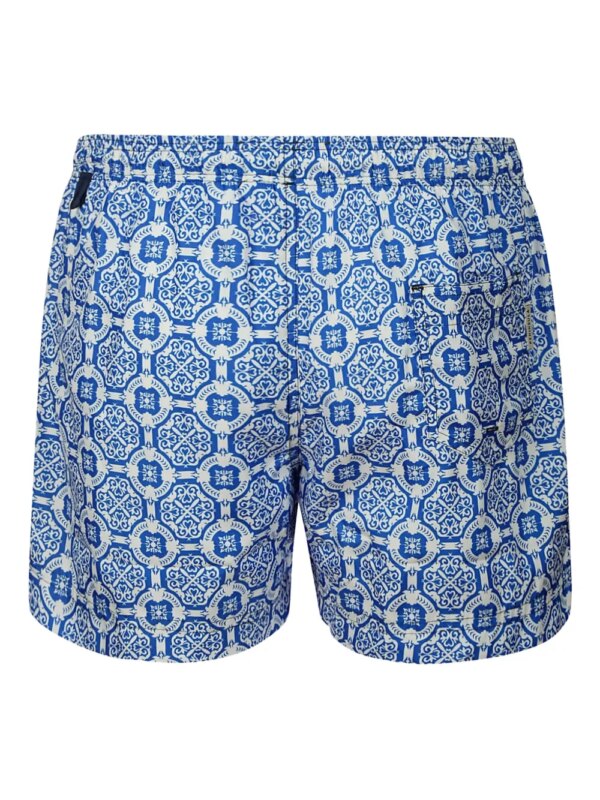 PENINSULA SWIMWEAR Zwembroek met trekkoord - Blauw