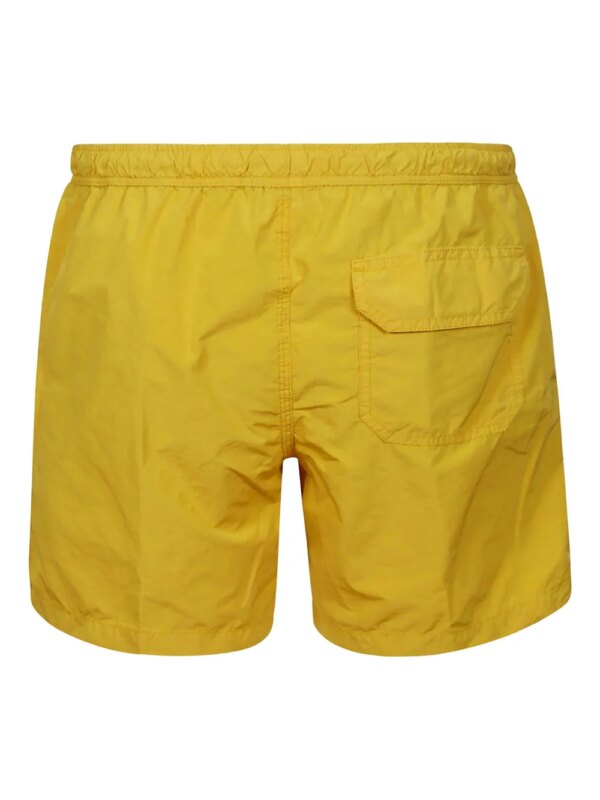 ASPESI Zwembroek met trekkoordtaille - Geel